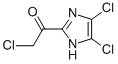 Ethanone, 2-chloro-1-(4,5-dichloro-1H-imidazol-2-yl)- (9CI) 结构式