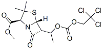 methyl [2S-[2alpha,5alpha,6alpha(S*)]]-3,3-dimethyl-7-oxo-6-[1-[[(2,2,2-trichloroethoxy)carbonyl]oxy]ethyl]-4-thia-1-azabicyclo[3.2.0]heptane-2-carboxylate