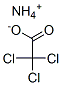 ammonium trichloroacetate 结构式