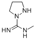 1-Pyrazolidinecarboximidamide,N-methyl- 结构式