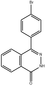 4-(4-溴苯)-1(2H)-酞嗪酮 结构式
