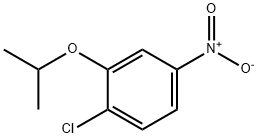 1-氯-2-异丙氧基-4-硝基苯 结构式