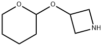 Azetidine, 3-[(tetrahydro-2H-pyran-2-yl)oxy]- (9CI) 结构式