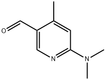 6-(二甲基氨基)-4-甲基烟醛 结构式