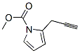1H-Pyrrole-1-carboxylicacid,2-(2-propynyl)-,methylester(9CI) 结构式