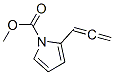 1H-Pyrrole-1-carboxylicacid,2-(1,2-propadienyl)-,methylester(9CI) 结构式