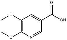 5,6-二甲氧基烟酸 结构式