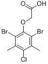 2-(2,6-Dibromo-4-chloro-3,5-dimethylphenoxy)aceticacid