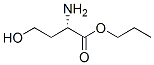 Homoserine, propyl ester (9CI) 结构式