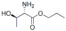 L-Threonine, propyl ester (9CI) 结构式