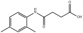 4-[(2,4-DIMETHYLPHENYL)AMINO]-4-OXOBUTANOIC ACID 结构式