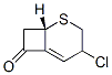 3-chloro-1-carbacephem 结构式