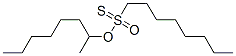 1-Octanethiosulfonic acid S-octyl ester 结构式
