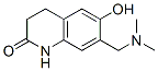 2(1H)-Quinolinone, 7-[(dimethylamino)methyl]-3,4-dihydro-6-hydroxy- (9CI) 结构式