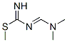 Carbamimidothioic acid, [(dimethylamino)methylene]-, methyl ester (9CI) 结构式