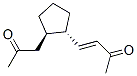 3-Buten-2-one,4-[(1S,2R)-2-(2-oxopropyl)cyclopentyl]-,(3E)-(9CI) 结构式