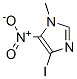 4-Iodo-1-methyl-5-nitro-1H-imidazole 结构式