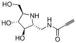 2-Propynamide, N-[[(2R,3R,4R,5R)-3,4-dihydroxy-5-(hydroxymethyl)-2-pyrrolidinyl]methyl]- (9CI) 结构式