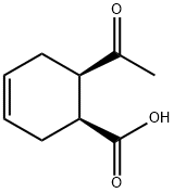 3-Cyclohexene-1-carboxylic acid, 6-acetyl-, (1S,6R)- (9CI) 结构式