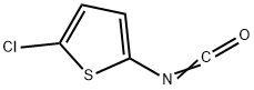 2-氯-5-噻吩基异氰酸酯 结构式