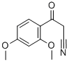 3-(2,4-Dimethoxyphenyl)-3-oxopropanenitrile