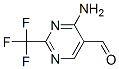 2-三氟甲基-4-氨基嘧啶-5-醛 结构式