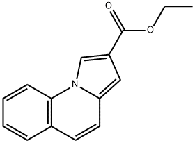 Pyrrolo[1,2-a]quinoline-2-carboxylic acid ethyl ester 结构式