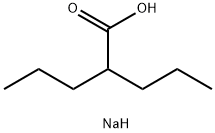 双丙戊酸钠 结构式