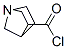 1-Azabicyclo[2.2.1]heptane-3-carbonyl chloride, (1S-exo)- (9CI) 结构式