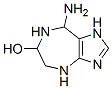 Imidazo[4,5-e][1,4]diazepin-6-ol,  8-amino-1,4,5,6,7,8-hexahydro-  (9CI) 结构式