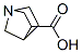 1-Azabicyclo[2.2.1]heptane-3-carboxylicacid,(1R-exo)-(9CI) 结构式