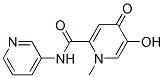 2-Pyridinecarboxamide,1,4-dihydro-5-hydroxy-1-methyl-4-oxo-N-3-pyridinyl- 结构式