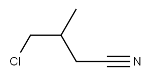 4-chloro-3-methylbutyronitrile 结构式