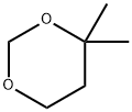 4，4′-二甲基1，3-二噁烷 结构式