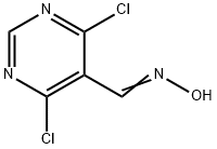 4,6-DICHLORO-5-HYDROXYIMINOPYRIMIDINE 结构式