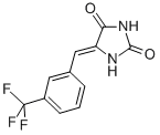 5-(m-(Trifluoromethyl)benzylidene)hydantoin 结构式