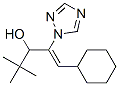 alpha-tert-butyl-beta-(cyclohexylmethylene)-1H-1,2,4-triazol-1-ethanol  结构式