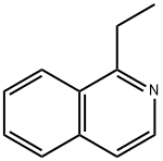 1-乙基异喹啉 结构式