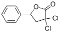 3,3-dichlorodihydro-5-phenylfuran-2(3H)-one 结构式