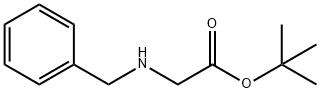 N-BENZYLGLYCINE TERT-BUTYL ESTER 结构式