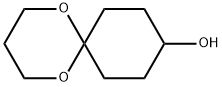 1,5-DIOXASPIRO[5.5]UNDECAN-9-OL 结构式