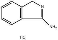 3-氨基-1H-异吲哚盐酸盐 结构式