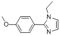 1H-Imidazole,1-ethyl-2-(4-methoxyphenyl)-(9CI) 结构式