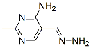 5-Pyrimidinecarboxaldehyde,4-amino-2-methyl-,hydrazone(9CI) 结构式