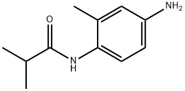 N-(4-氨基-2-甲基苯基)-2-甲基丙酰胺 结构式