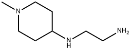 N1-(1-甲基哌啶-4-基)乙烷-1,2-二胺 结构式