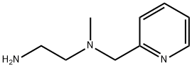 1,2-Ethanediamine,N-methyl-N-(2-pyridinylmethyl)-(9CI) 结构式