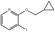 2-(环丙基甲氧基)-3-碘吡啶 结构式