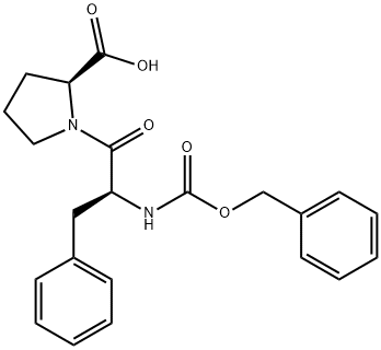 Z-PHE-PRO-OH 结构式