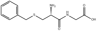 H-CYS(BZL)-GLY-OH 结构式